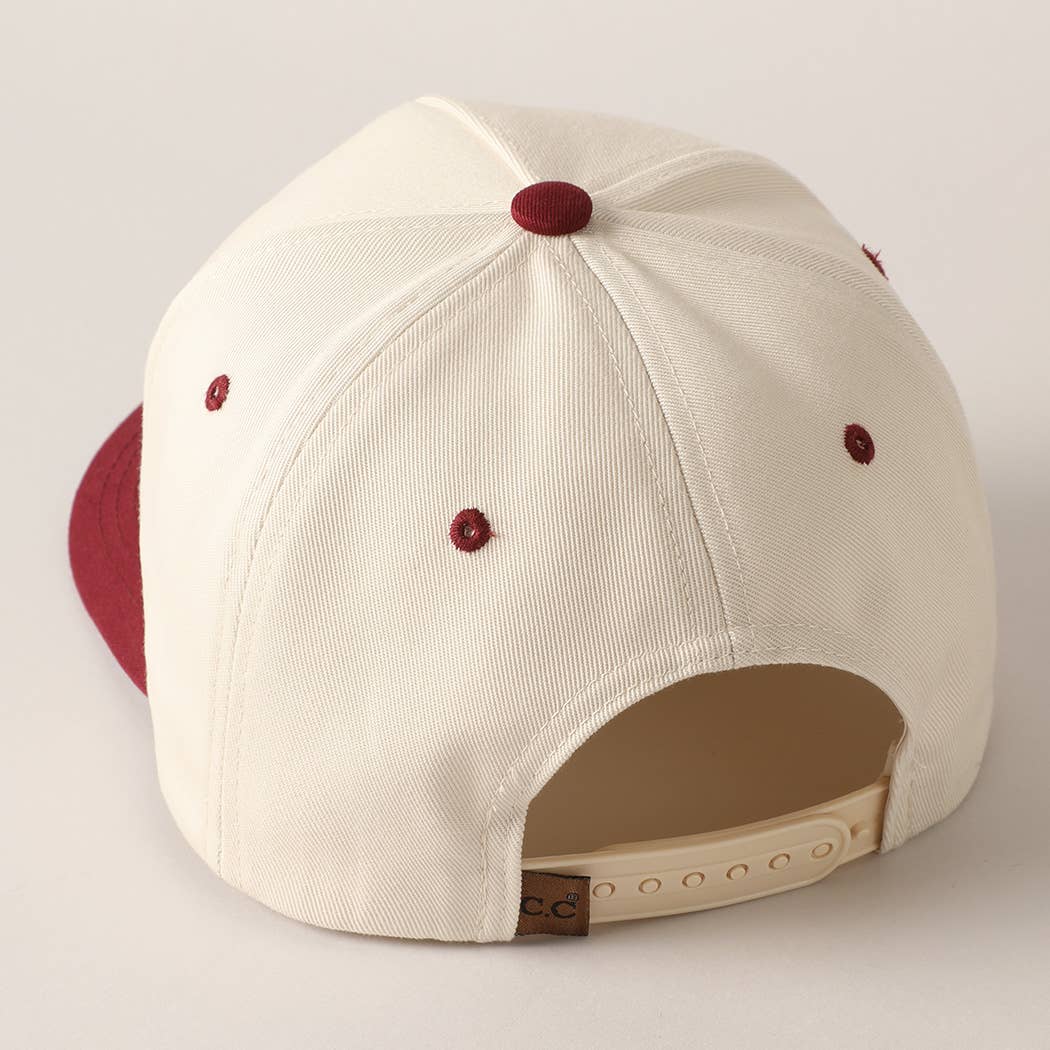 Gameday Club Embroidery Two Tone Baseball Cap