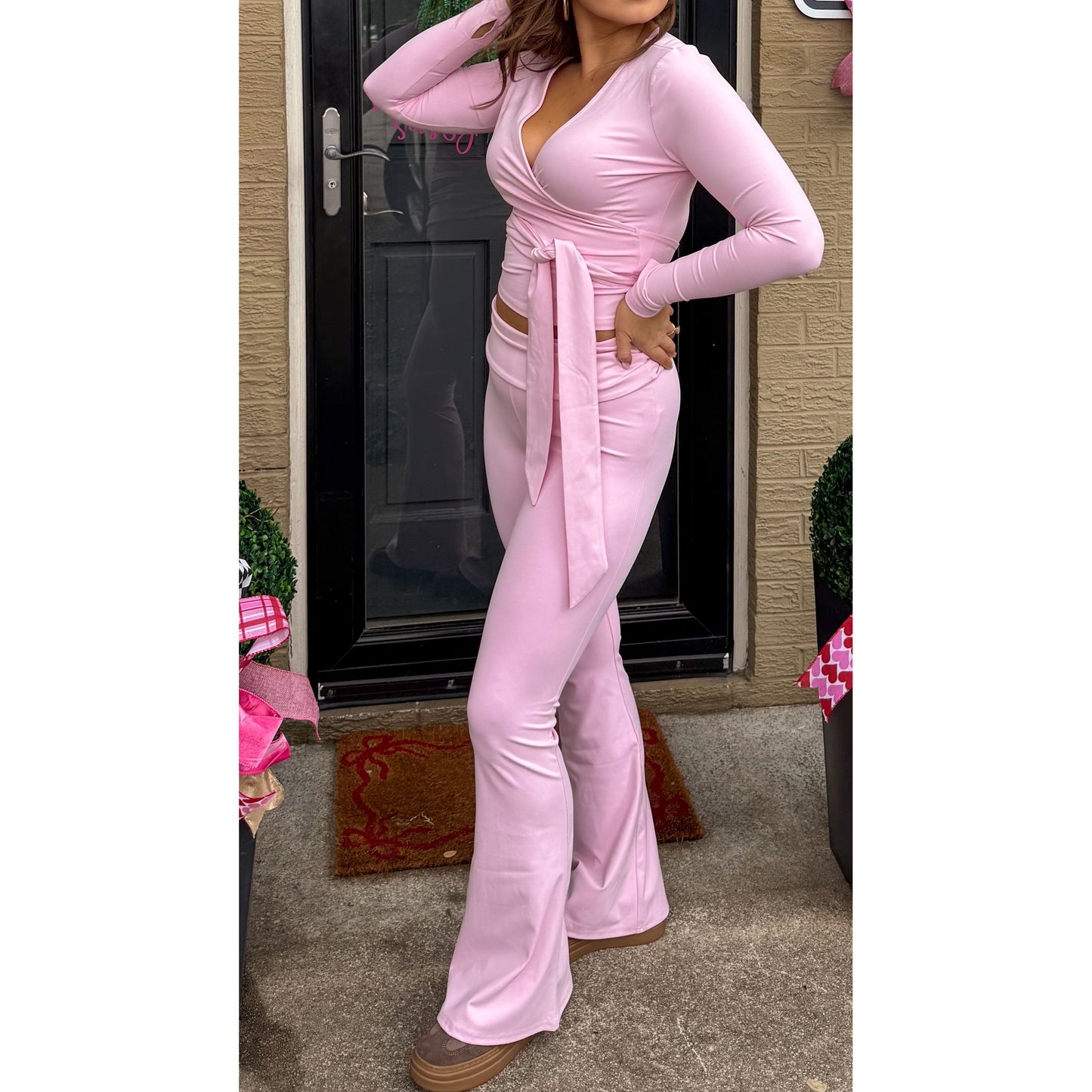 Cameron Detail Set, Baby Pink