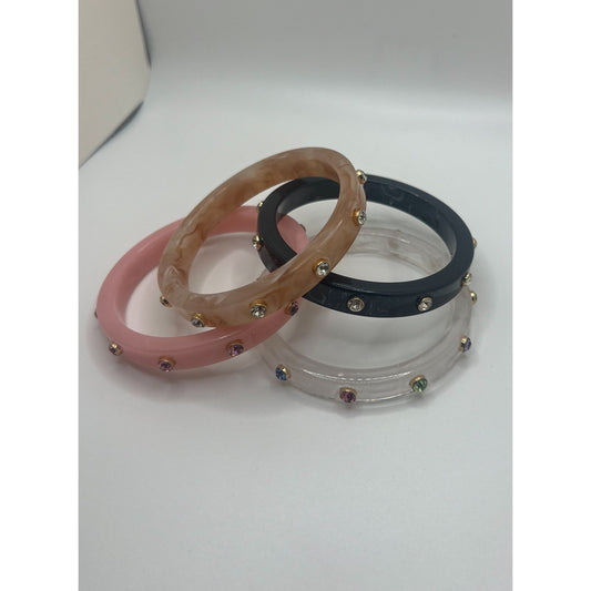 Sammy Rhinestone Bangles, VARIOUS COLORS