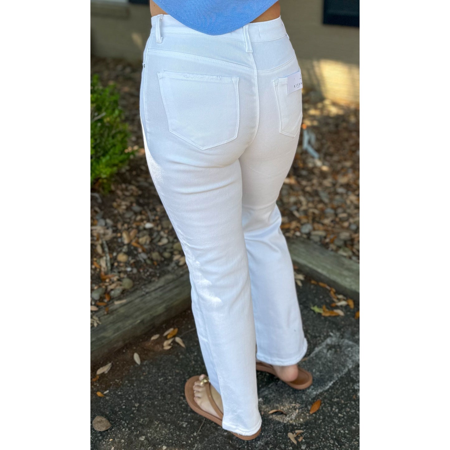White Distressed Jeans