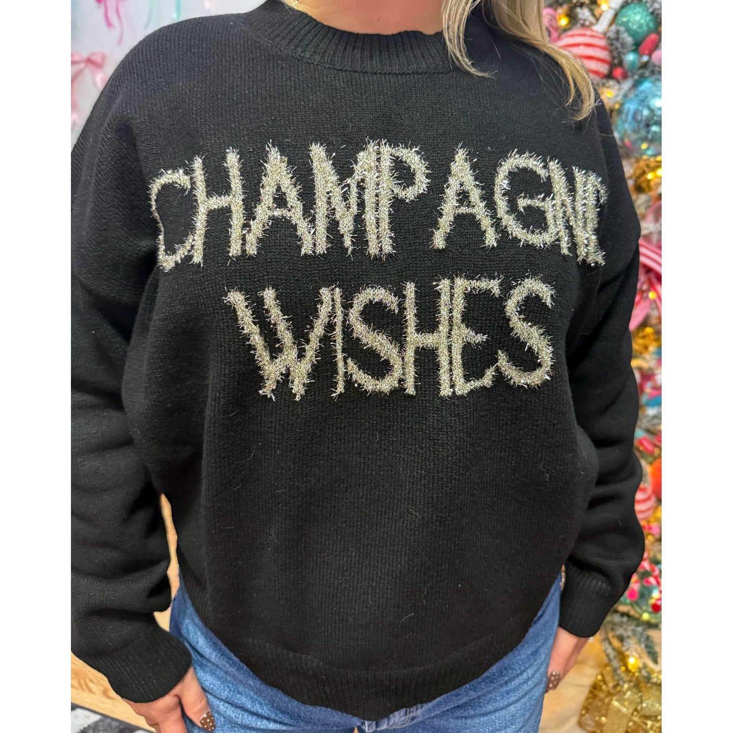 Champagne Wishes Sweater