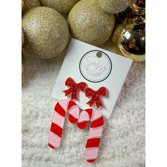 Candy Cane Earrings