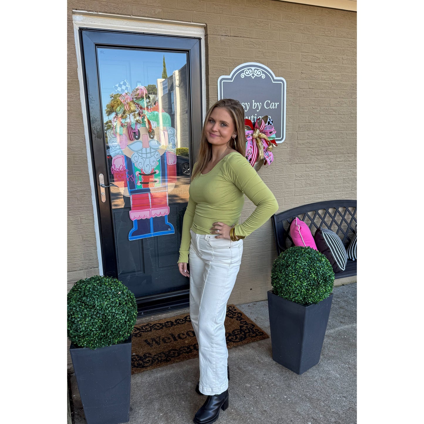 Liz Top, Matcha Green