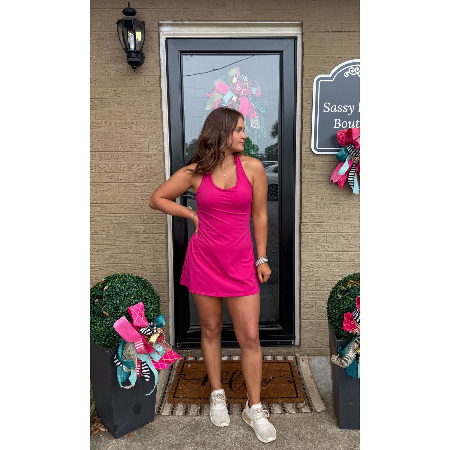 Oakley Athleisure Dress, Plum Pink