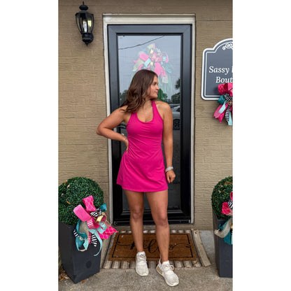 Oakley Athleisure Dress, Plum Pink