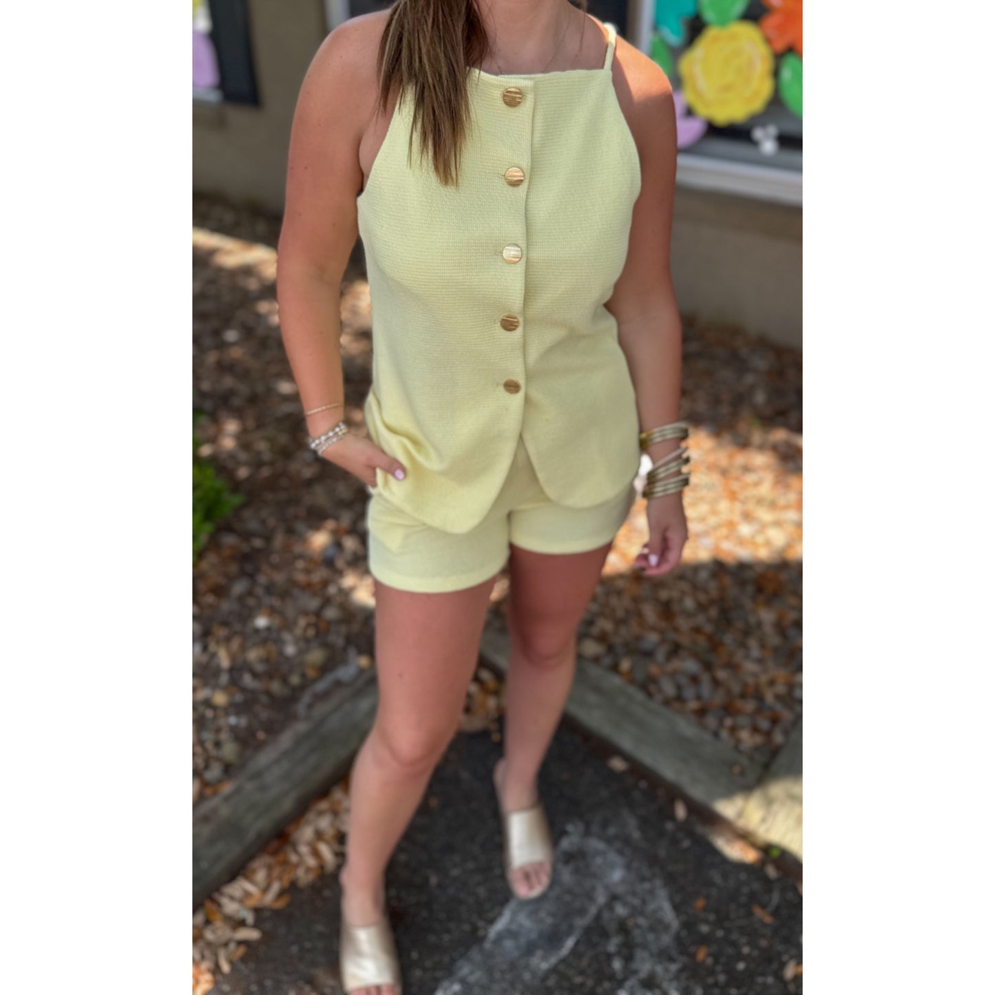Kara Butter Yellow Set