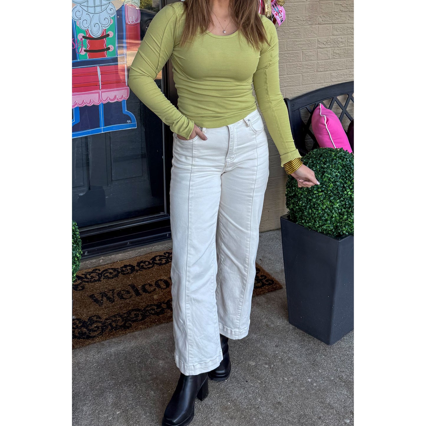 Liz Top, Matcha Green