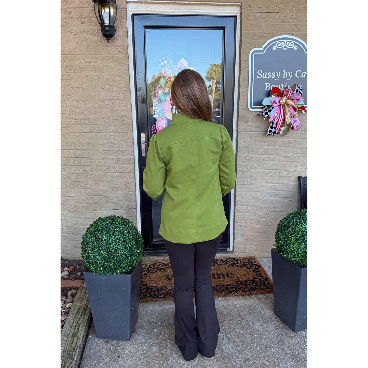 Sarah Top, Olive Green