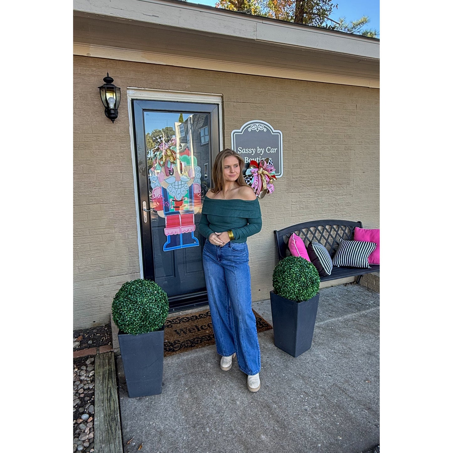 OTS Bodysuit, Hunter Green