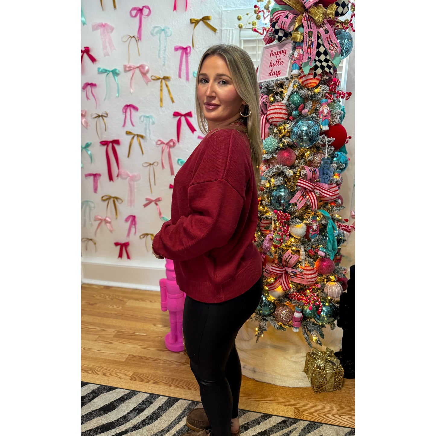 Teddy Bear Holiday Sweater