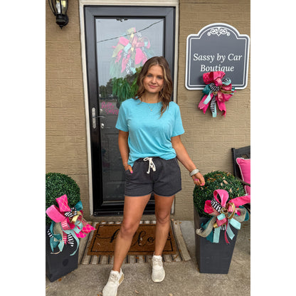 Gracie Top, Sky Blue