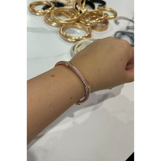 Pink/Gold Bracelet