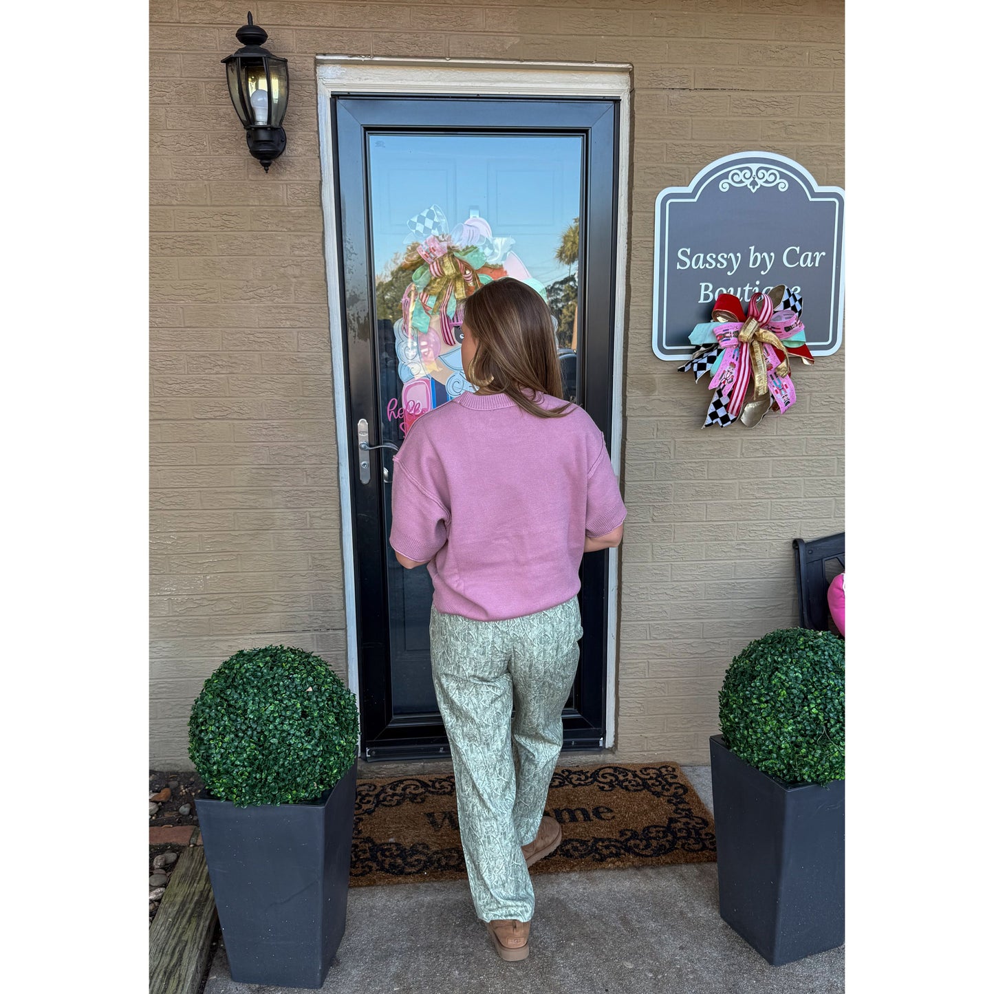 Macy Lightweight Sweater, Mauve