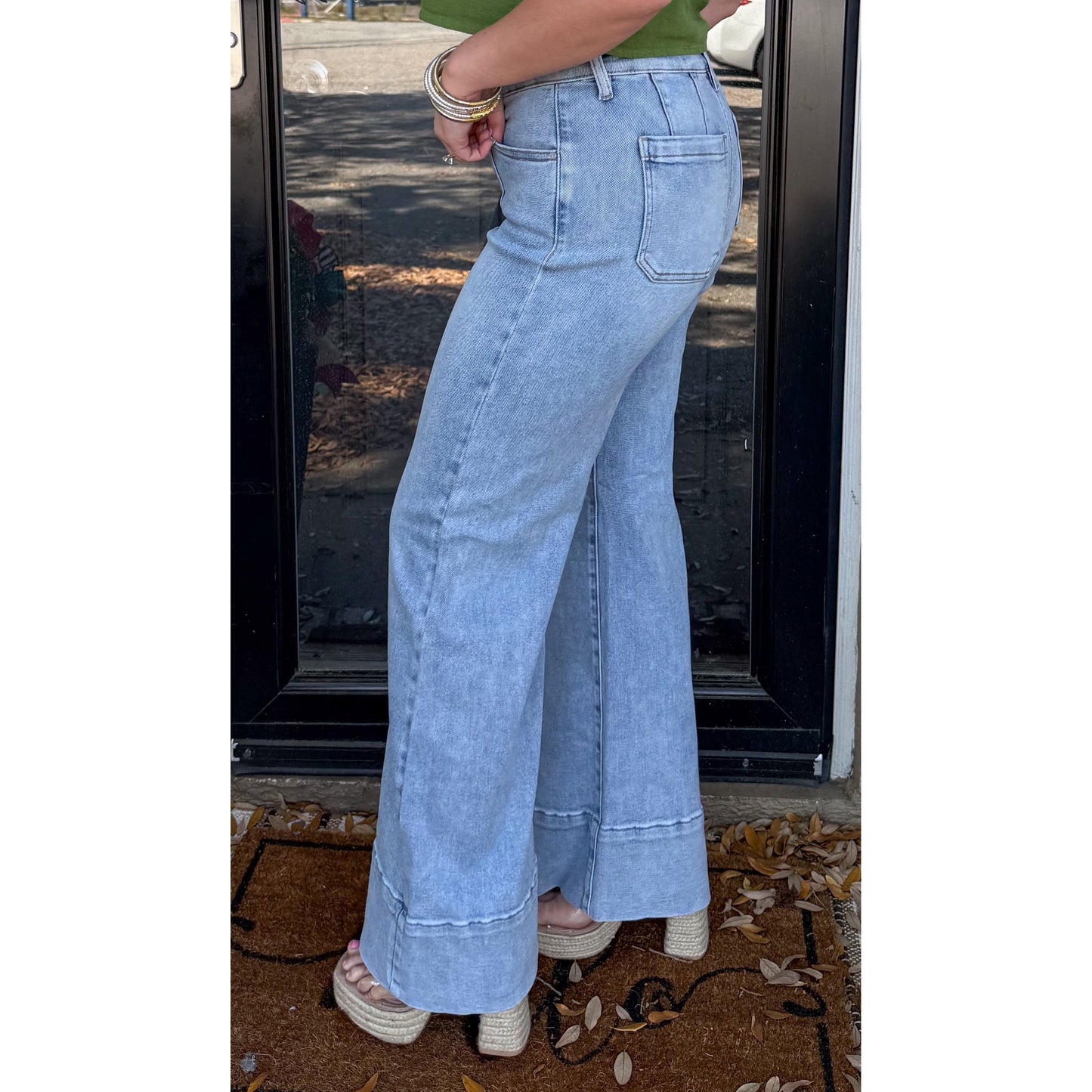 Annie Mid Rise TC Jeans, Light Wash