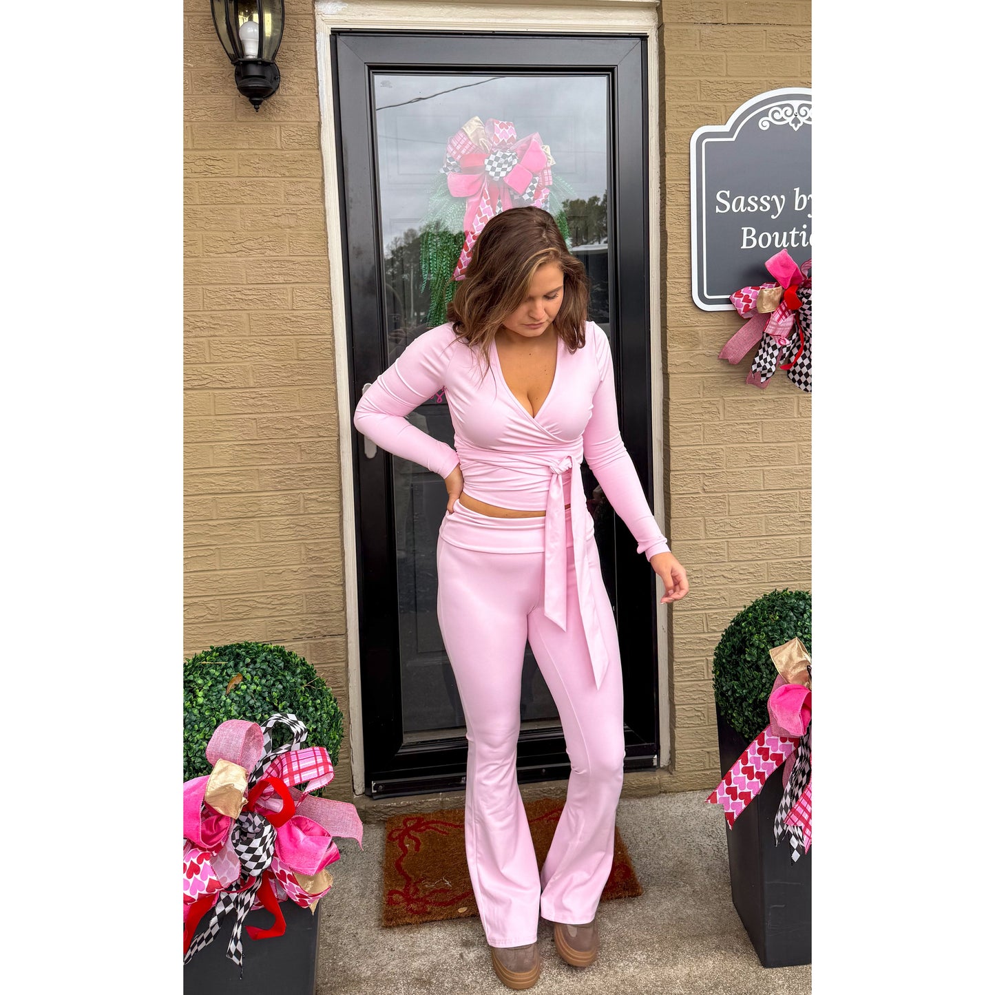 Cameron Detail Set, Baby Pink