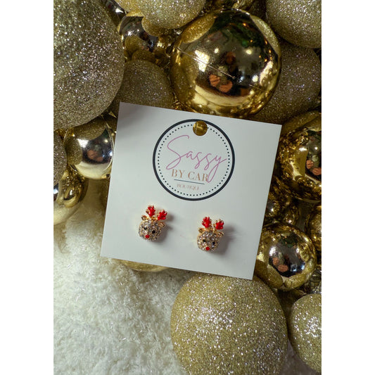 Rudolph Stud Earrings