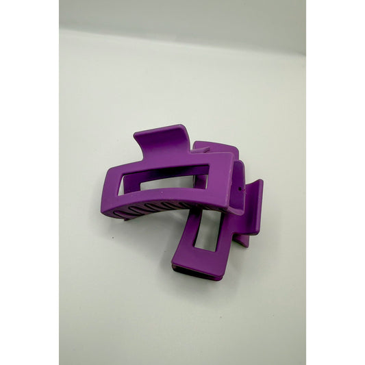 Purple Claw Clip