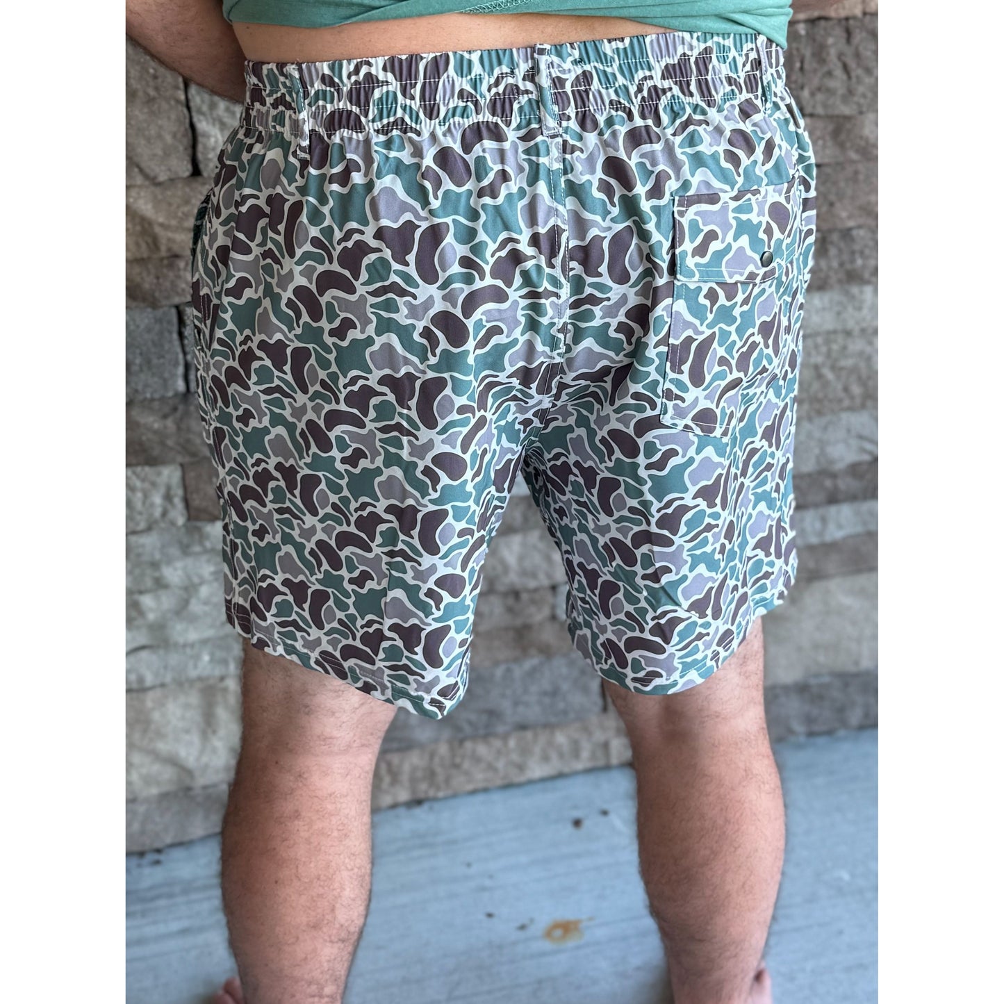 Mens Camo Shorts