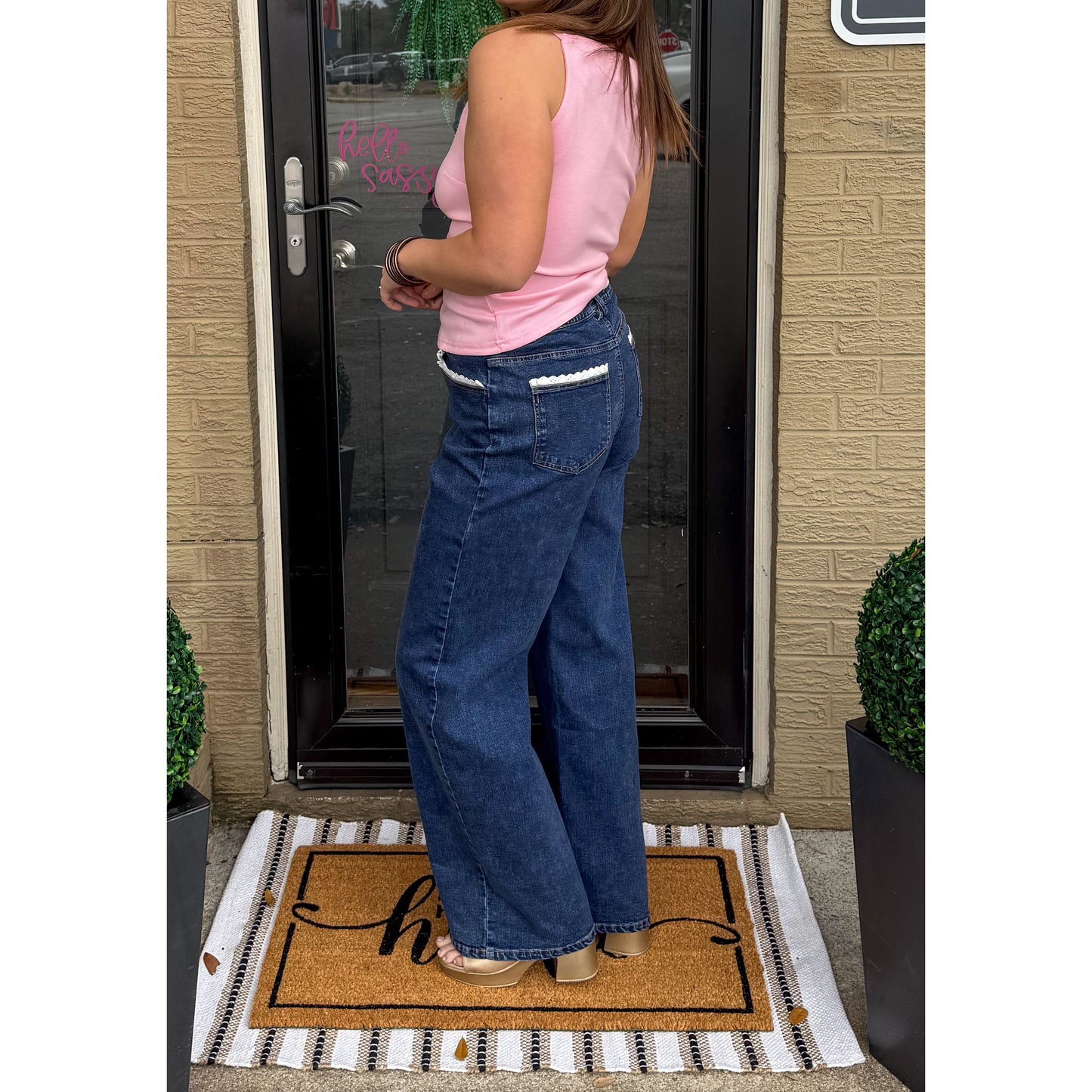 Barbie Girl Top, Hot Pink