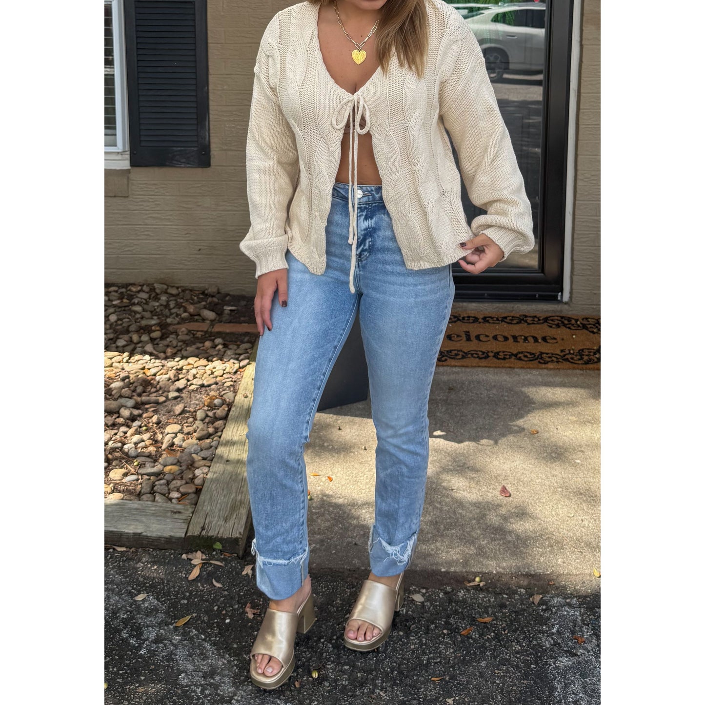 Liz Sweater, Cream