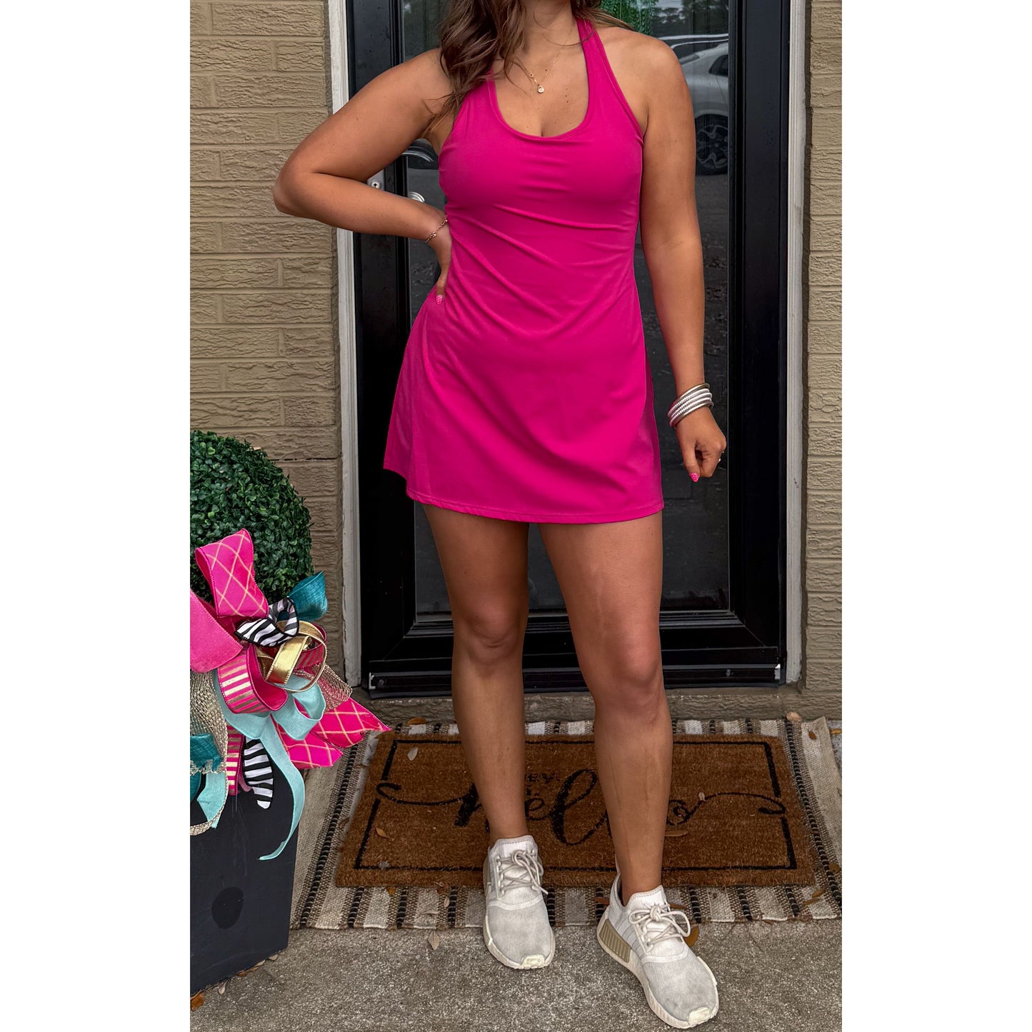 Oakley Athleisure Dress, Plum Pink
