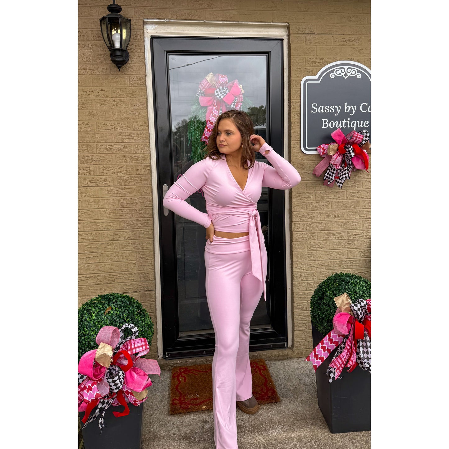 Cameron Detail Set, Baby Pink
