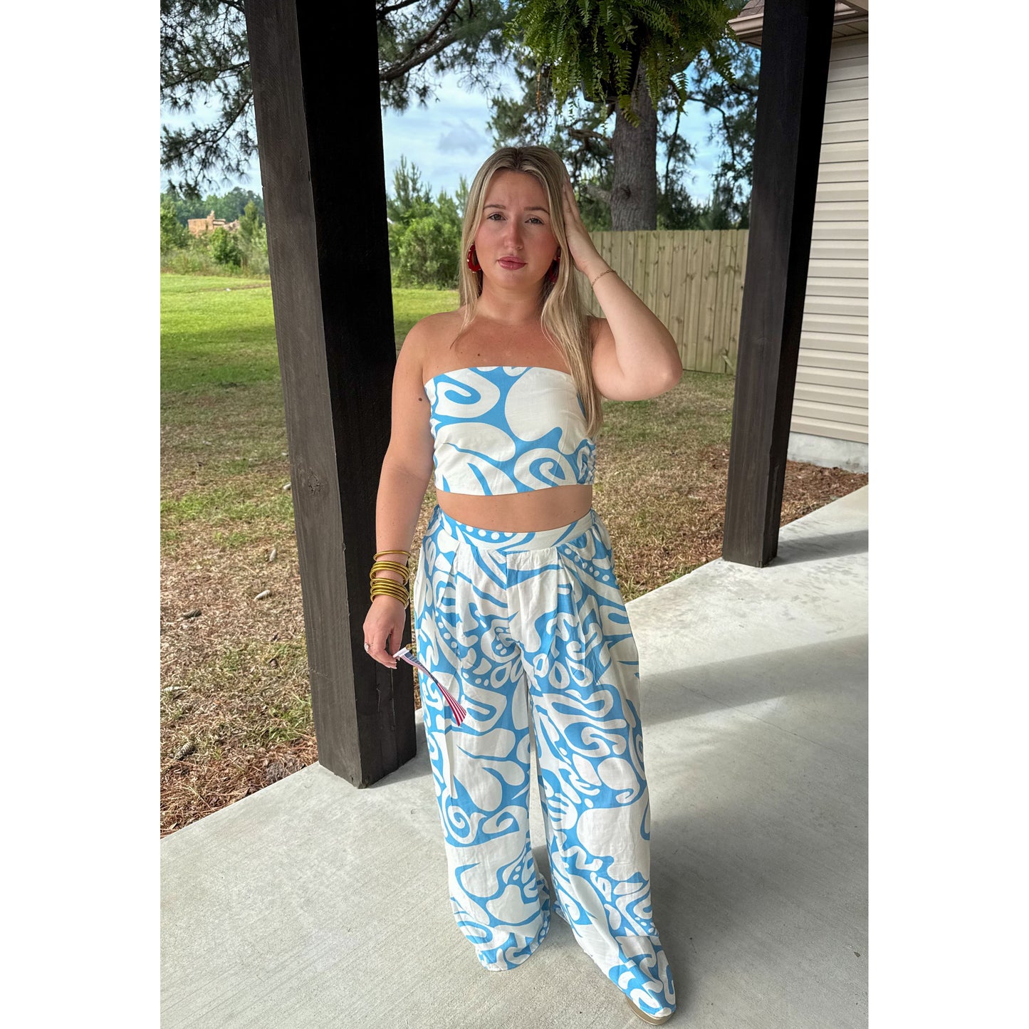 Summa Time Ready Set, Blue/Cream