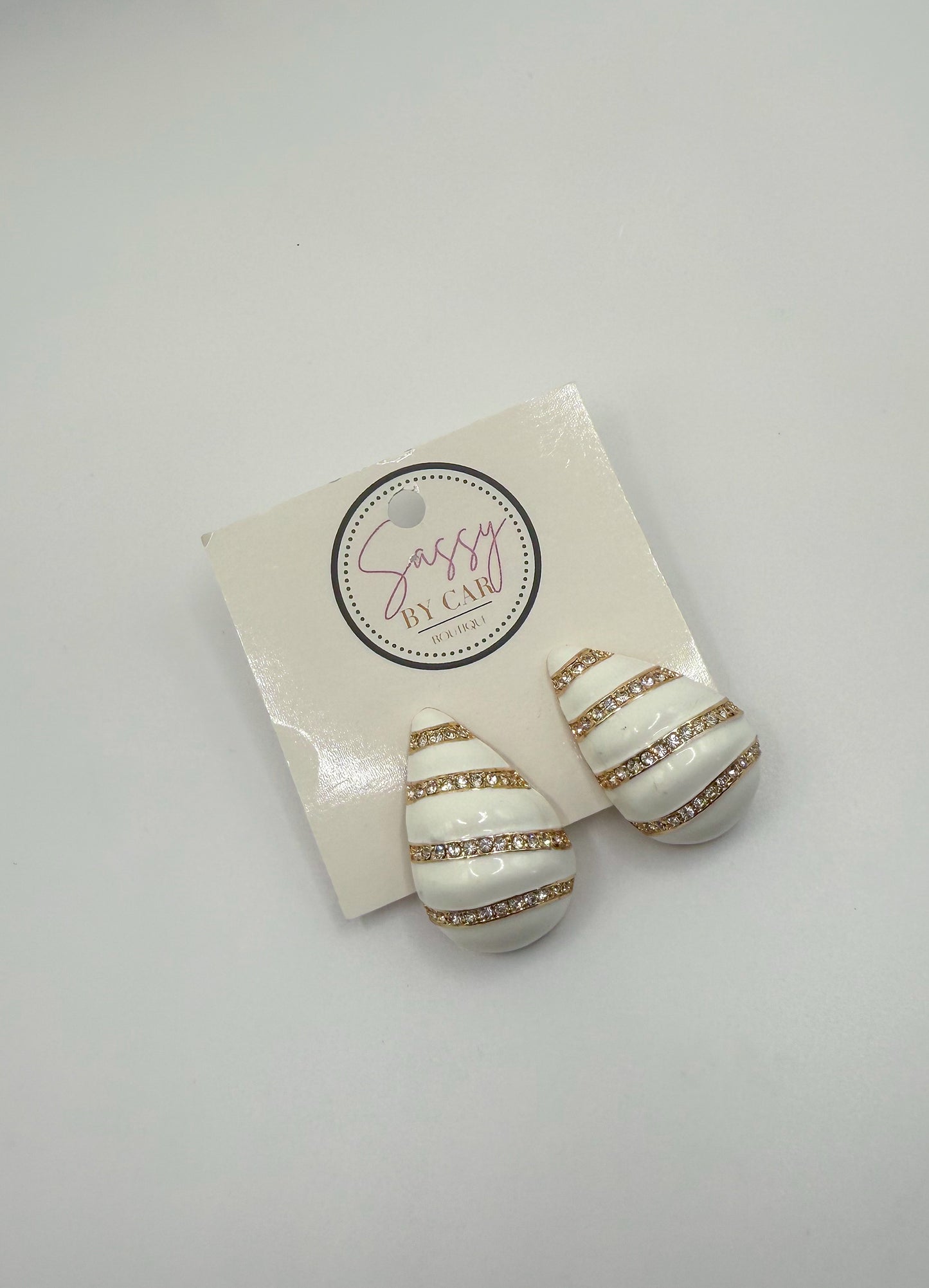 Teardrop Detailed Earrings