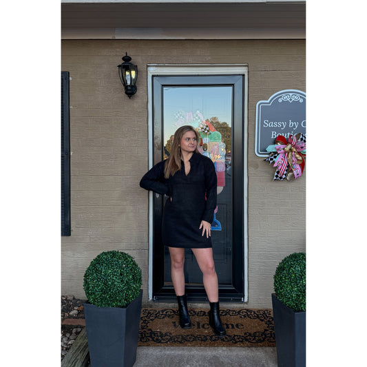 Danielle Mini Dress, Black