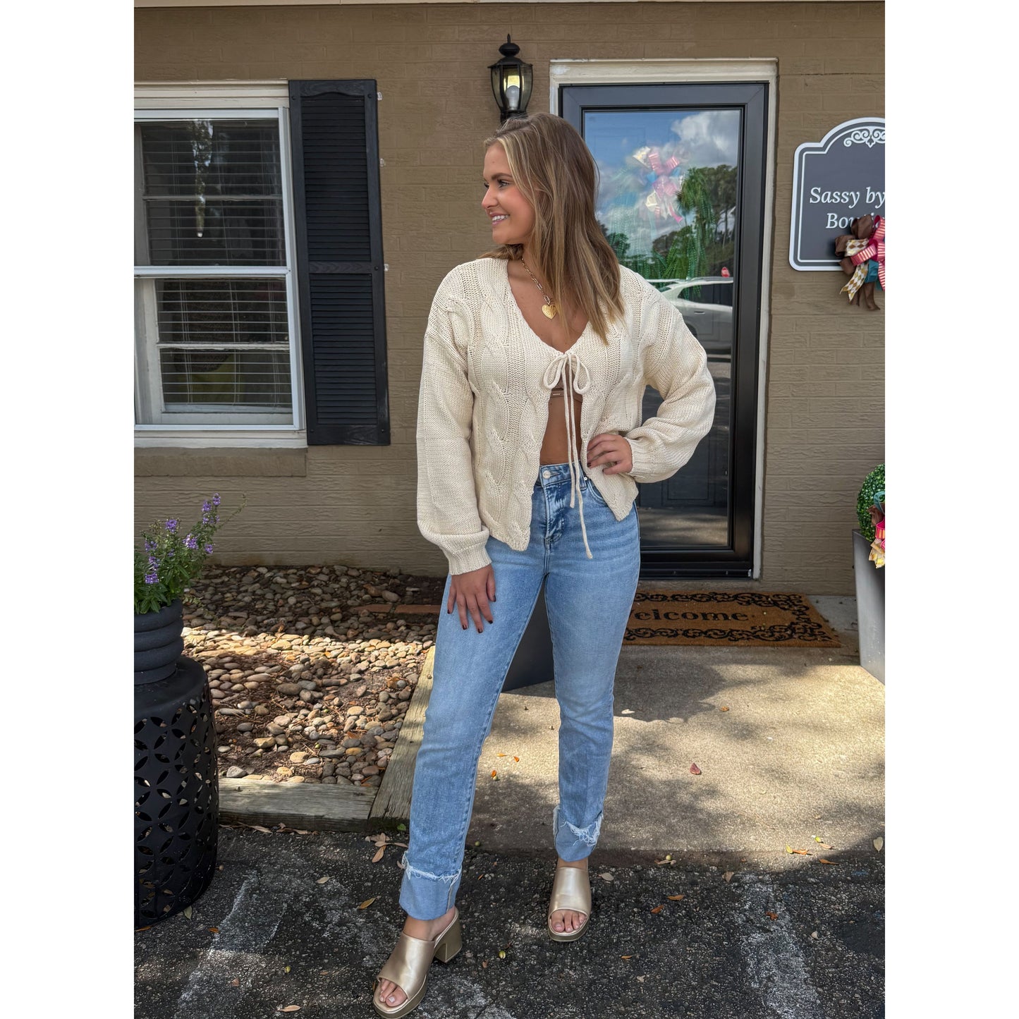 Liz Sweater, Cream