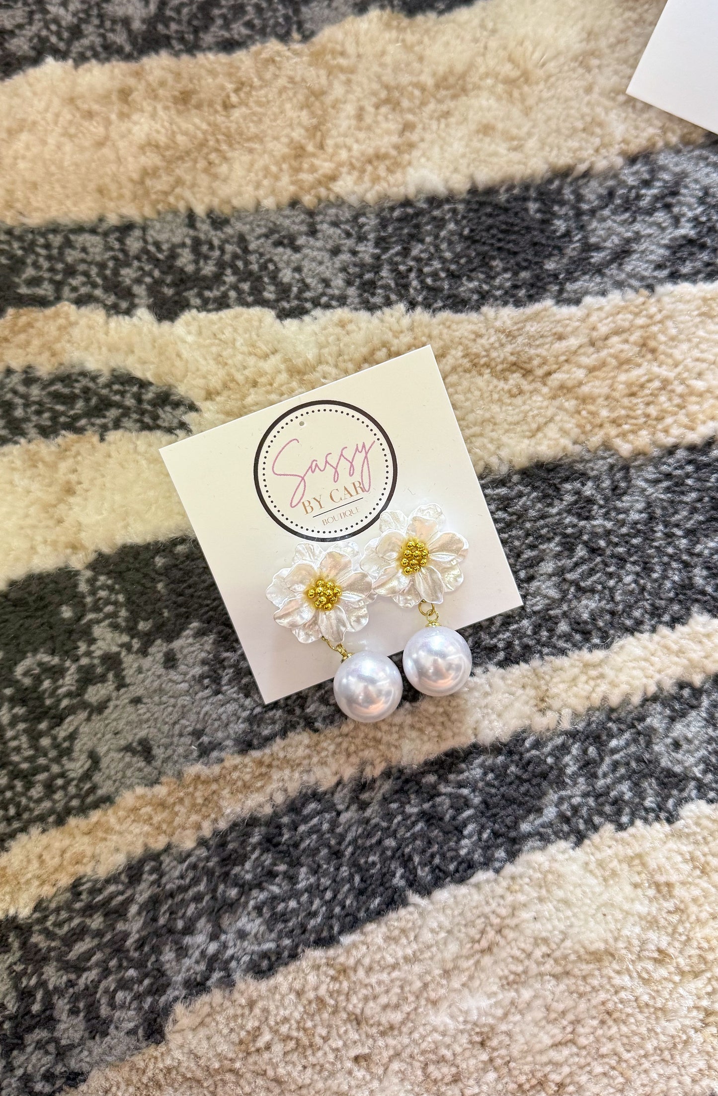 Flower Detail Studs