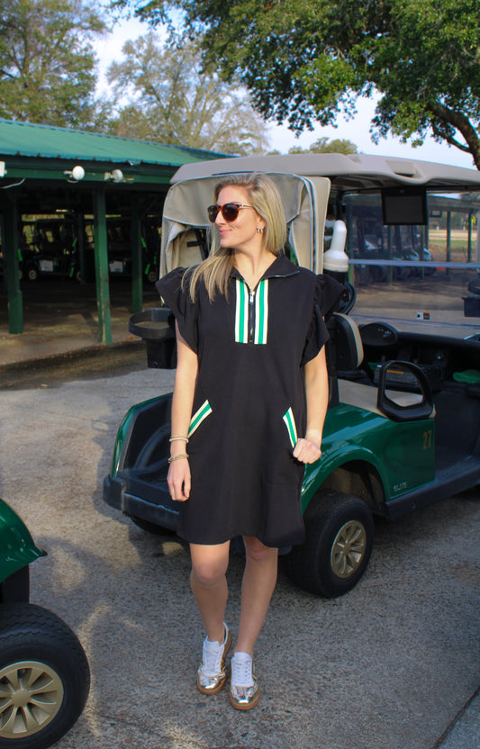 Mulligan Mini Dress, Black Multi