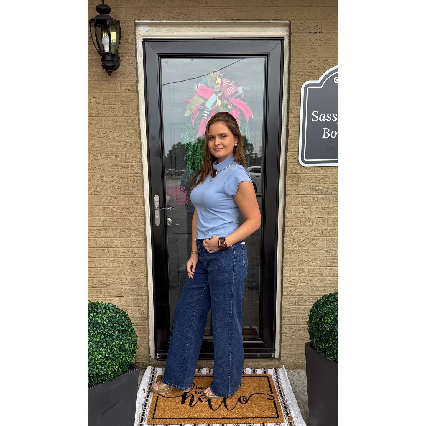 Reese Top, Periwinkle