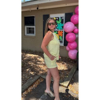 Kara Butter Yellow Set