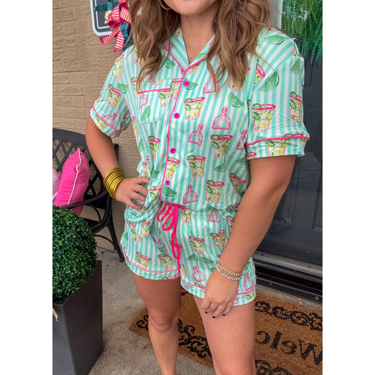 Spicy Marg - Short Pajama Set