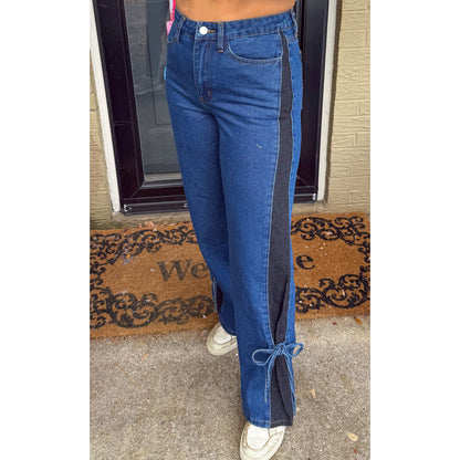 Black/Denim Jeans