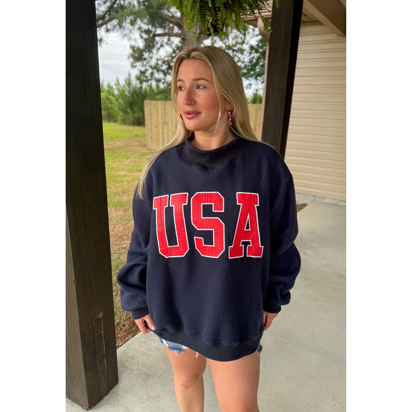 Reversible USA Sweatshirt