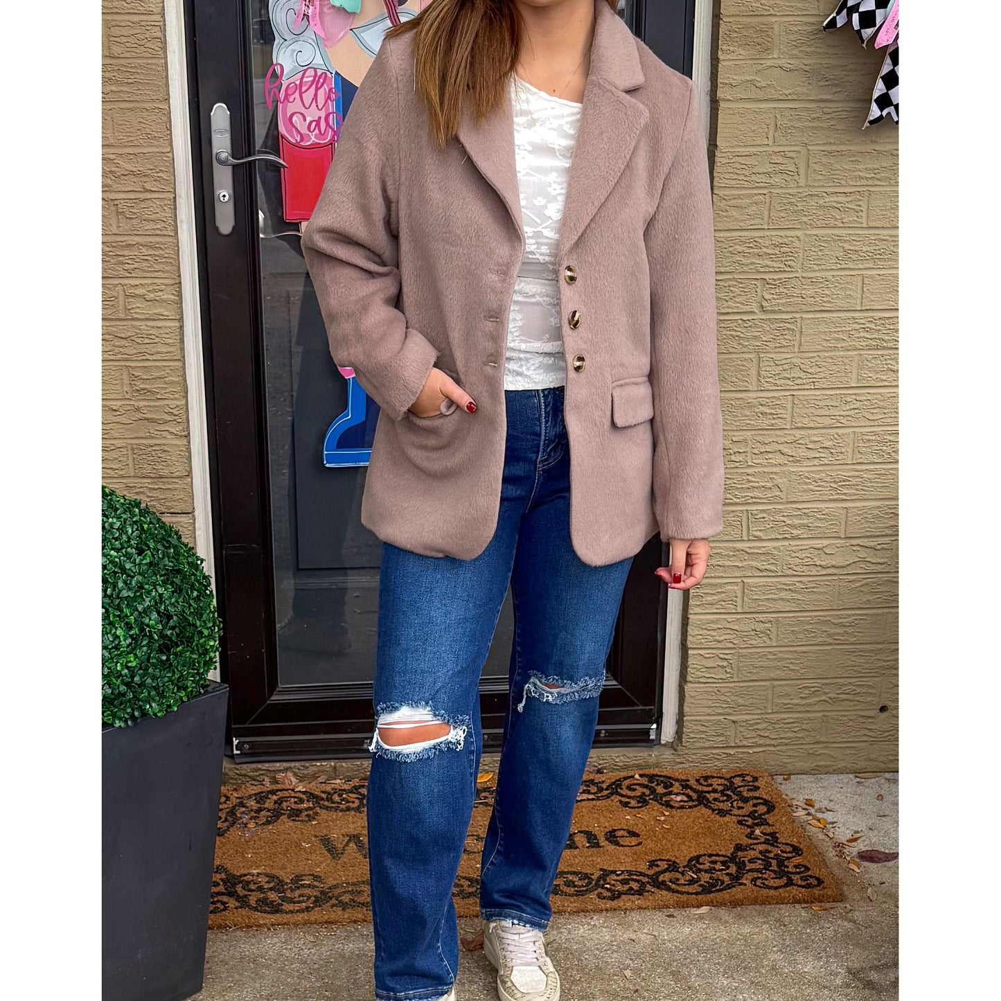 Georgia Mocha Blazer