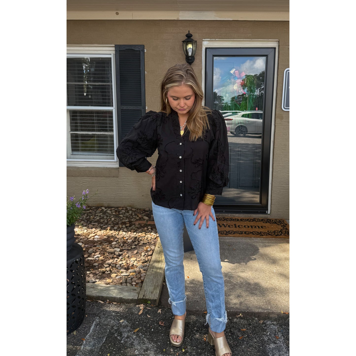 Sydney Blouse, Black