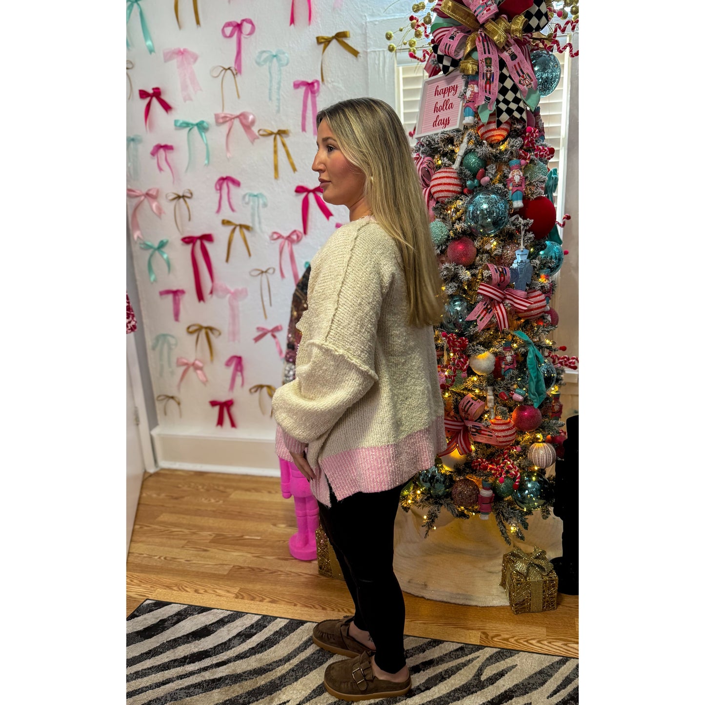 Soldier Bear Graphic Sweater