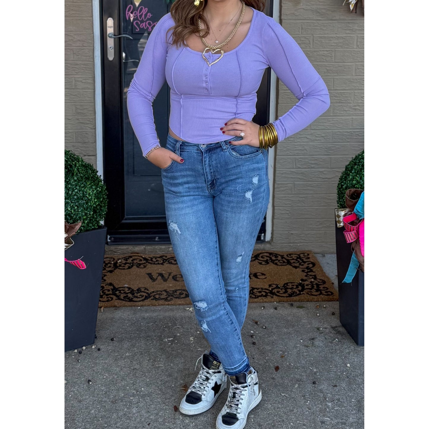 Henley Top, Lavender