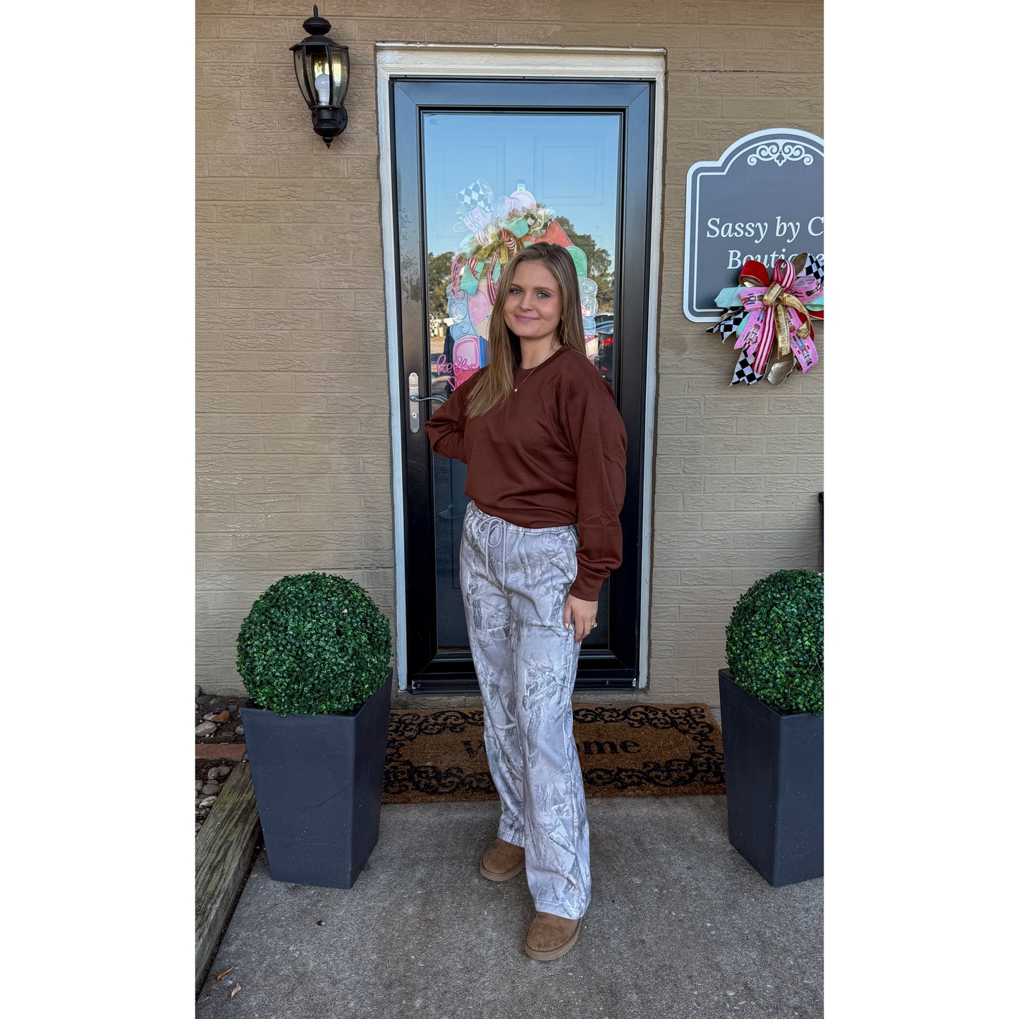 Chocolate Brown Pullover