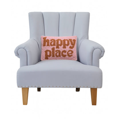 Happy Place Hook Pillow
