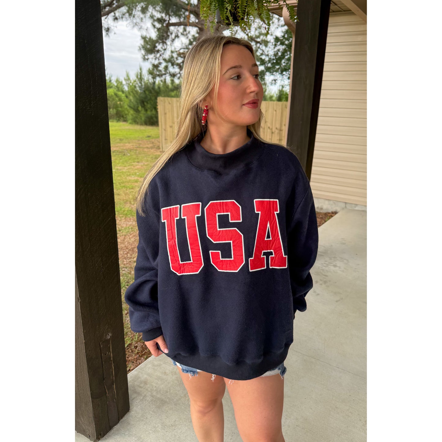 Reversible USA Sweatshirt