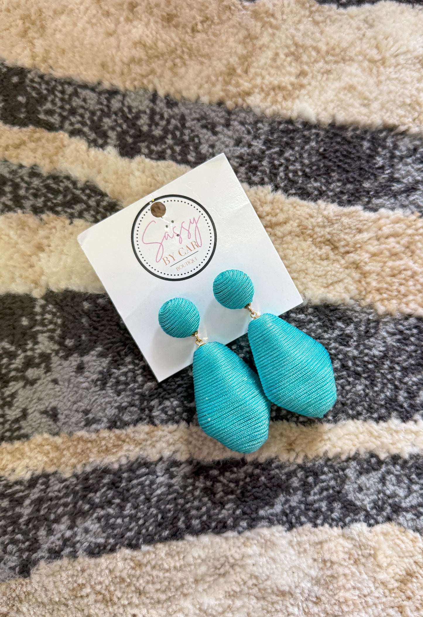 Blue Detail Earrings