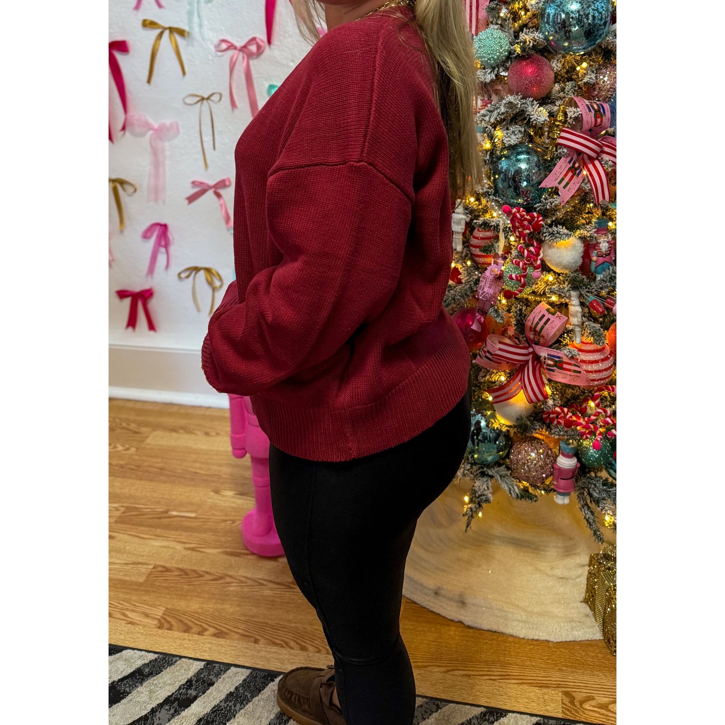 Teddy Bear Holiday Sweater