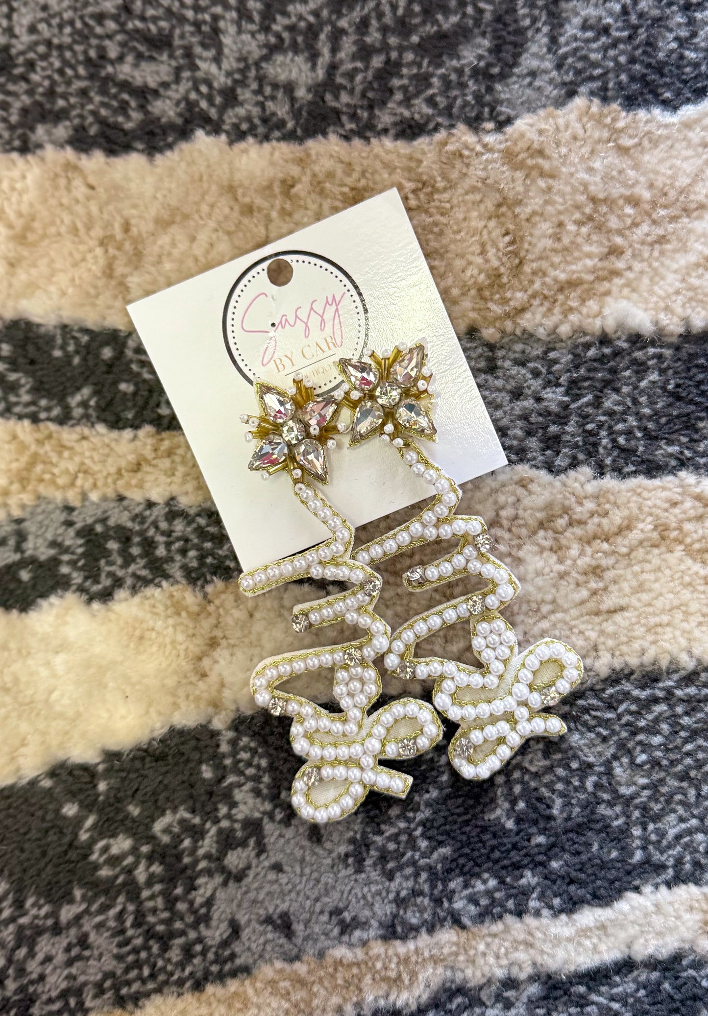 MRS Beaded Earrings