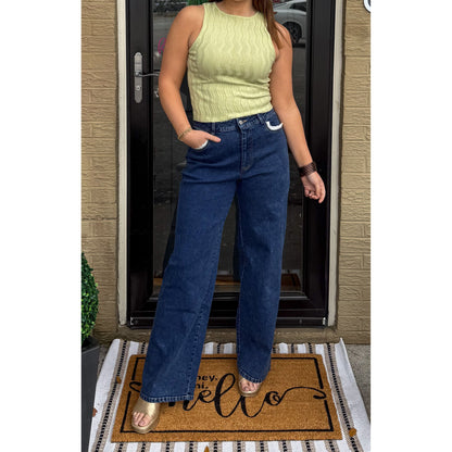 Noelle Top, Light Green