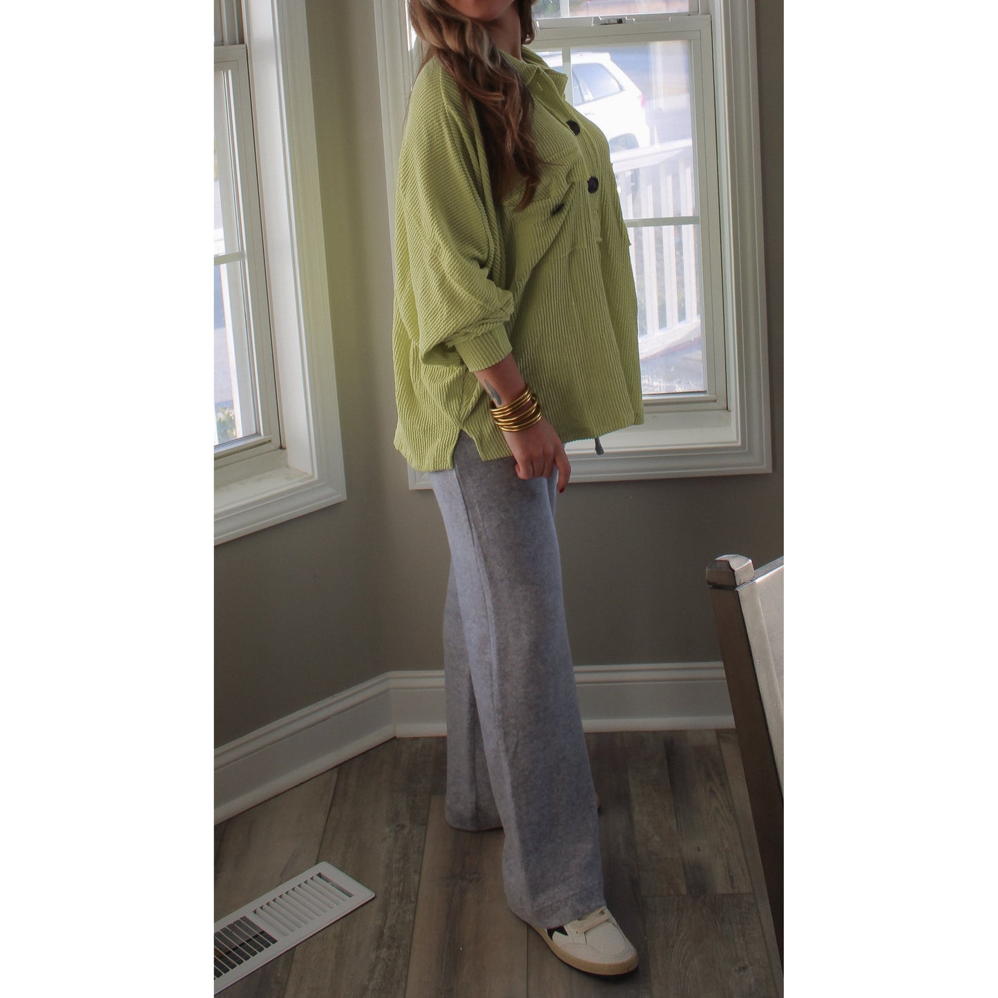 Lana Cozy Sweatpants, Heather Gray