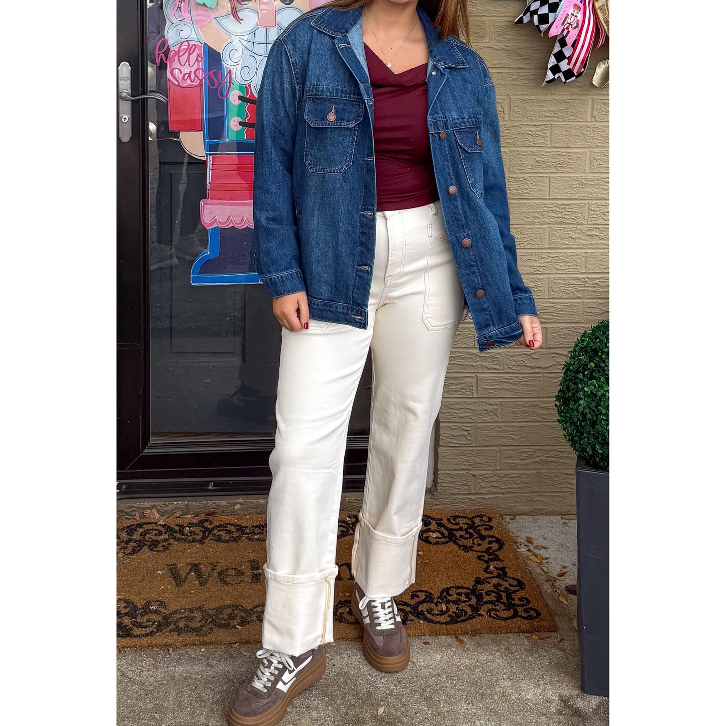 Oversized Denim Jacket